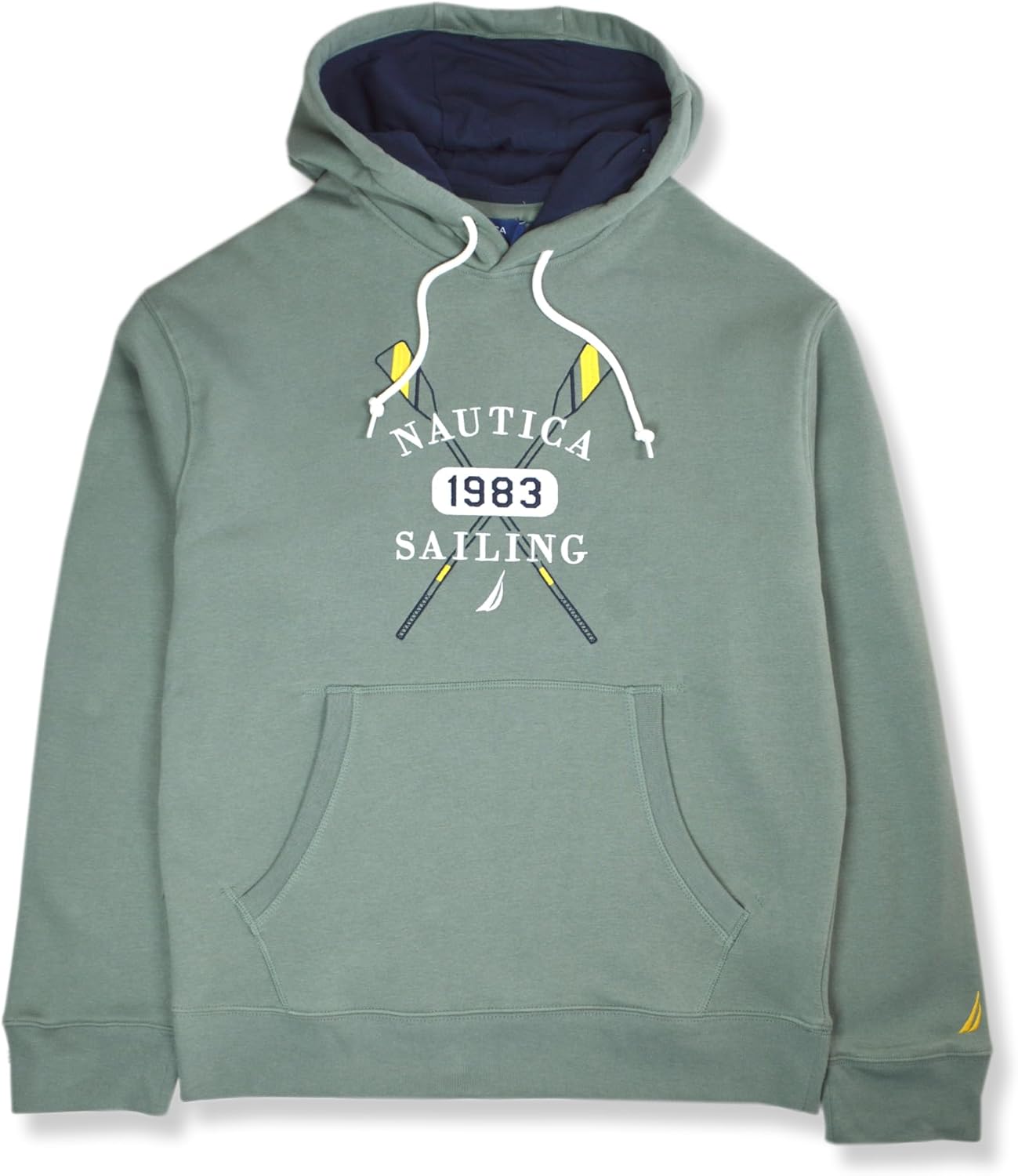 Nautica Embroidered Sailing Logo Hoodie - Stay Stylish & Cozy!