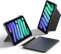 HOU Keyboard Case for iPad mini 7/6 - Detachable Stand & Backlight