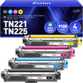 TN221 TN225 Toner Cartridge 4-Pack Replacement - Reliable High Yield