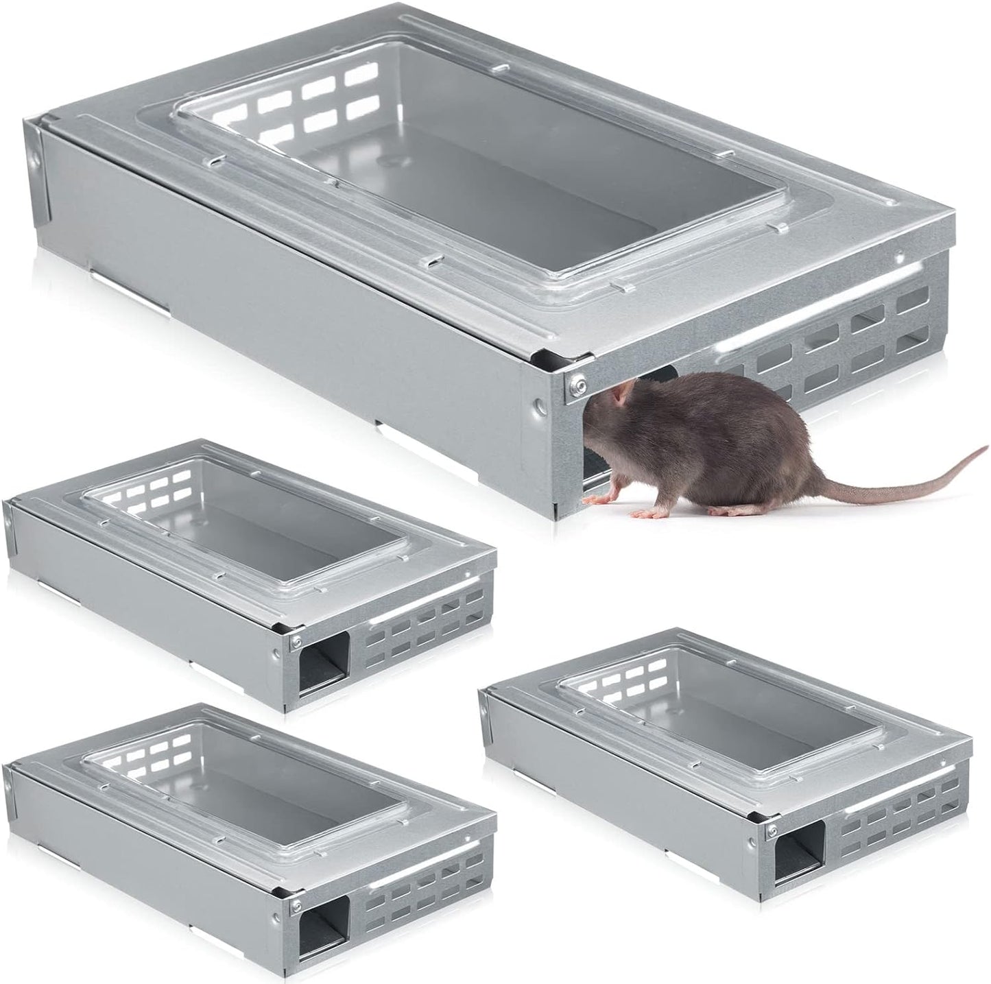 Advanced Multi-Catch Mouse Trap Set - Safe Control
