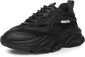 Steve Madden Possession Sneaker - Trendy Dad Sneaker with 2.5in Heel