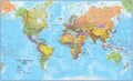 Giant World Map 46 x 80 in - Mega Wall Map Maps International