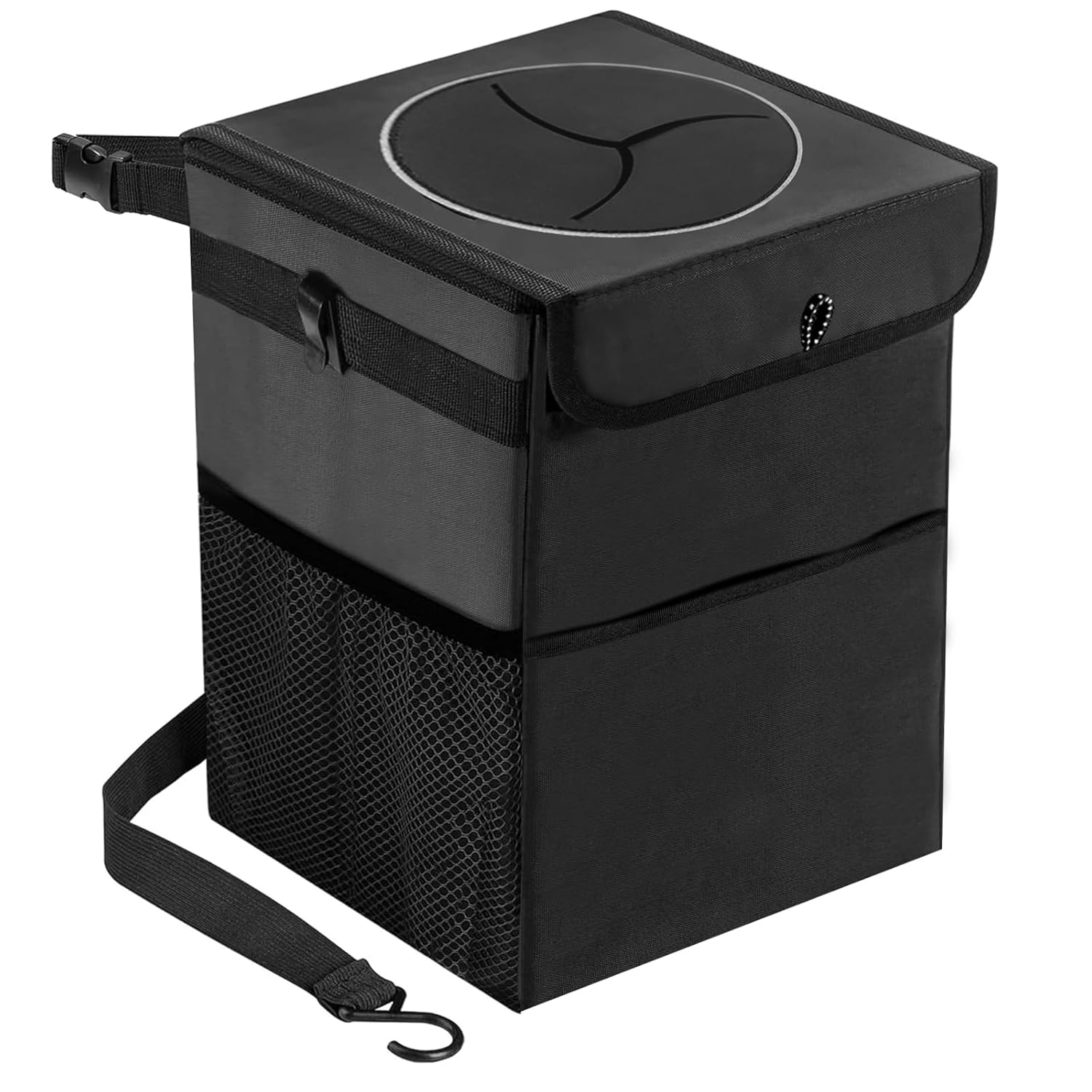 Leak-Proof Car Trash Can & Organizer, 3 Gallons