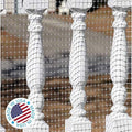 KidKusion Deck Guard Safety Net for Outdoor Balcony and Stairway