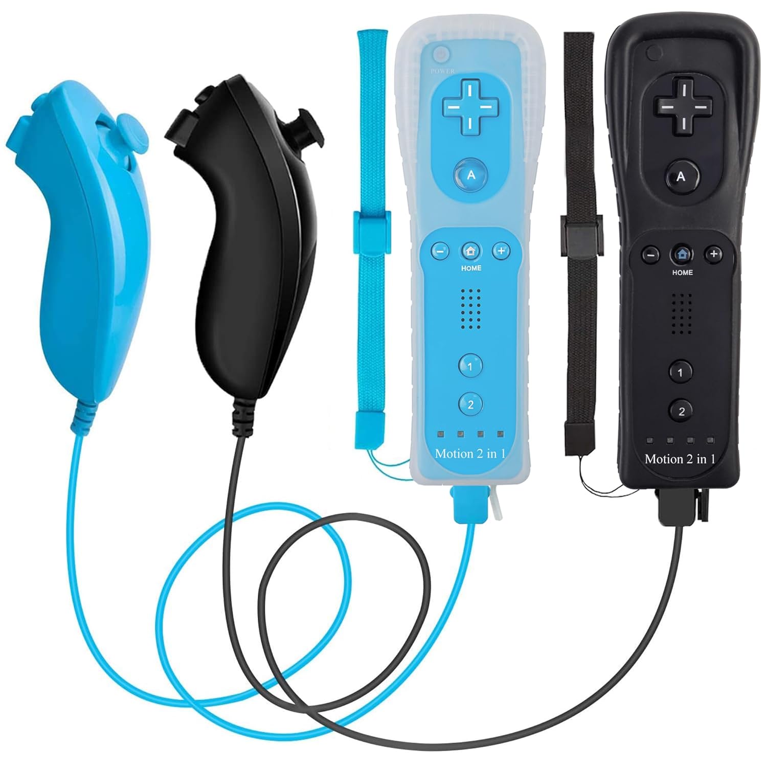 ECRABONE Wii Remotes and Nunchuck Controller 2 Pack Review