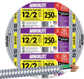 Southwire 250 ft 12/2 Solid CU MC Lite Cable - Durable, Easy