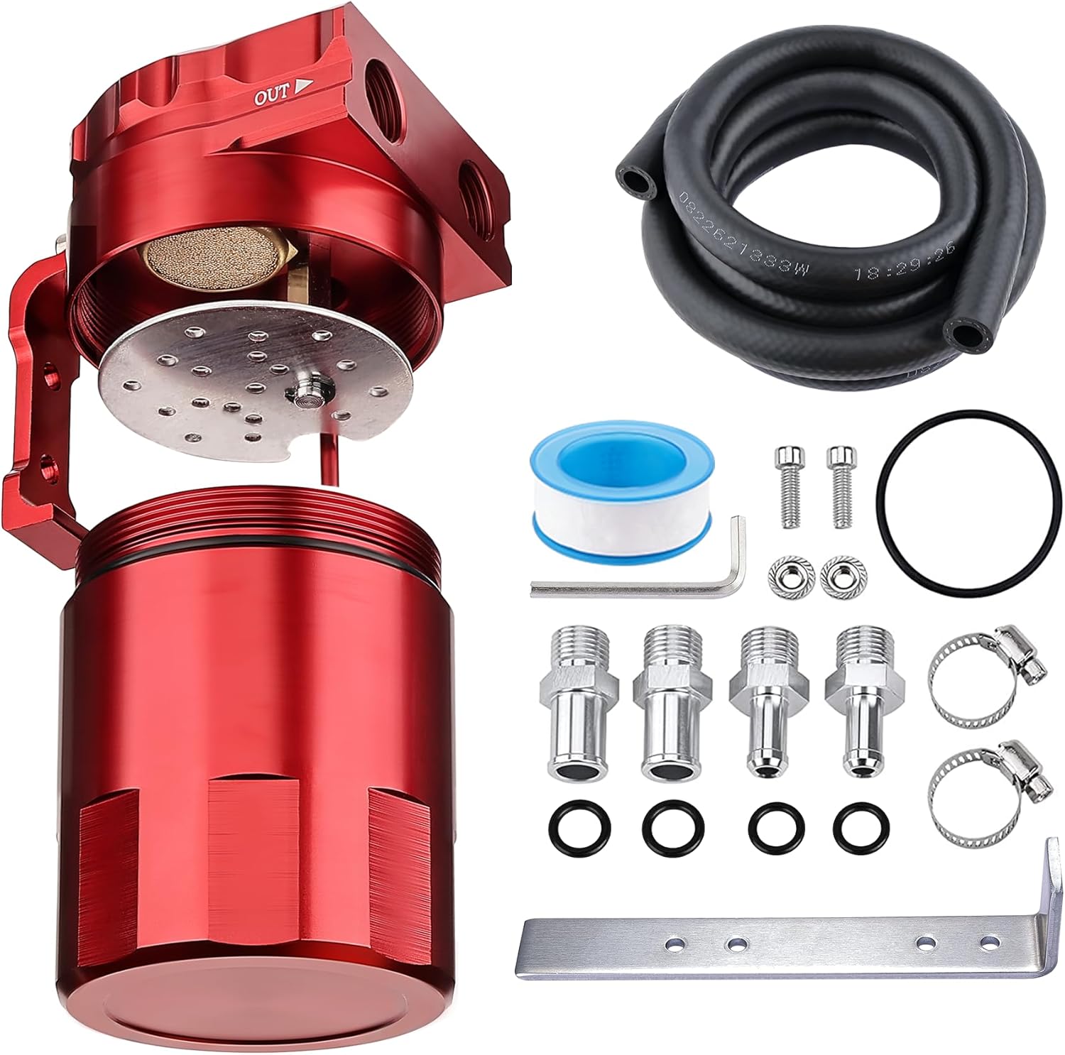 EVIL ENERGY 300ML Universal Baffled Oil Catch Can Kit Review
