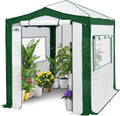 EAGLE PEAK 8x6 Portable Walk in Greenhouse - Quick Pop Up Setup