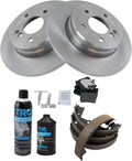 TRQ Rear Brake Pad & Rotor Kit for 1996-2011 Mercedes-Benz