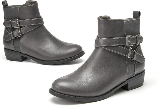 VJH confort Women's Ankle Boots for Stylish Comfort and Ease