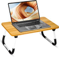 Portable Laptop Desk for Bed Foldable Lap Desk - Lightweight & Stable