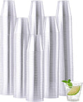 1.5 oz Plastic Shot Glasses 1000 Pack - Clear Disposable Party Cups