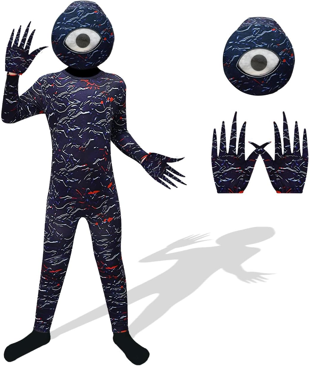 Monster Jumpsuit Horror Game Scary Bodysuit for Halloween Fun