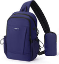 ECOHUB Crossbody Bag for Women Men - Anti-Theft RFID Sling
