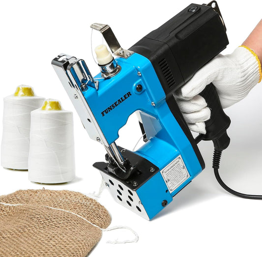 Portable Bag Sewing Machine for Heavy Duty Bag Closing Needs