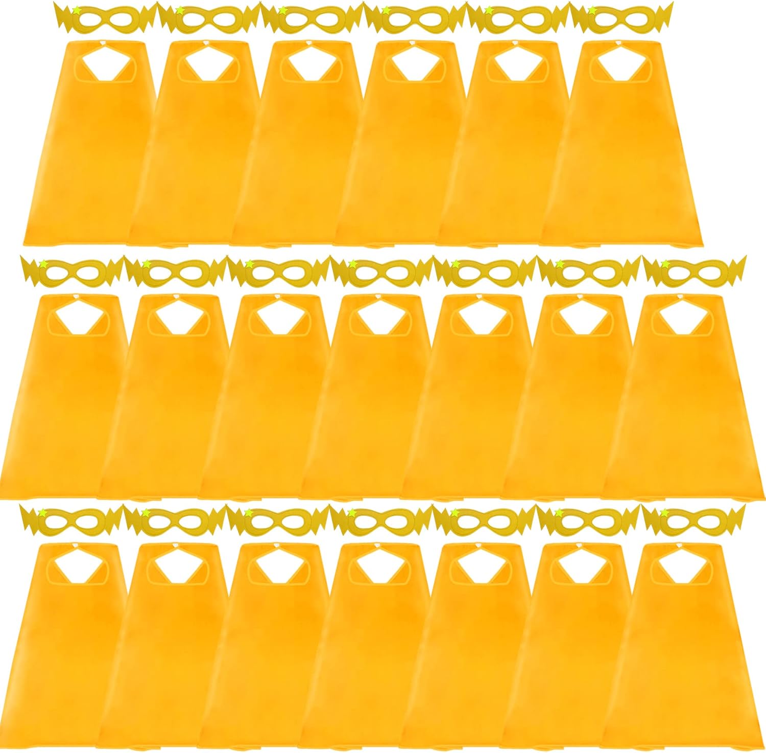 Superhero Capes for Kids 20 Sets - Perfect for Parties and Play