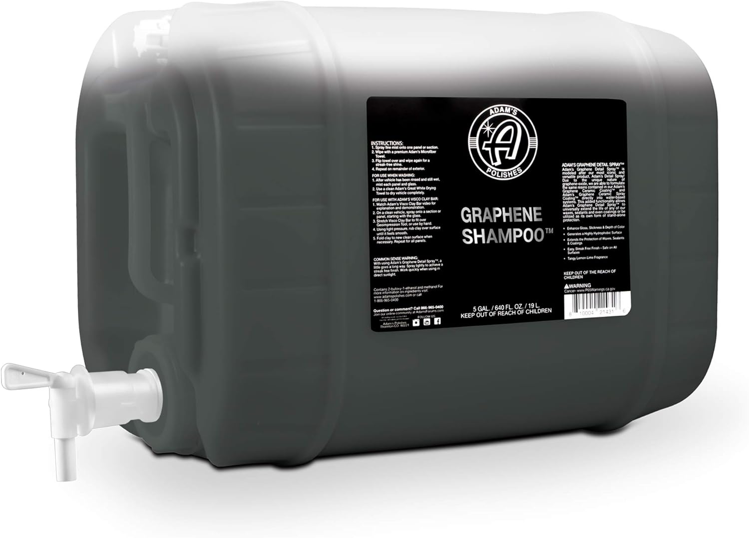 Graphene Shampoo for Car Wash - Powerful Cleaner & Protection
