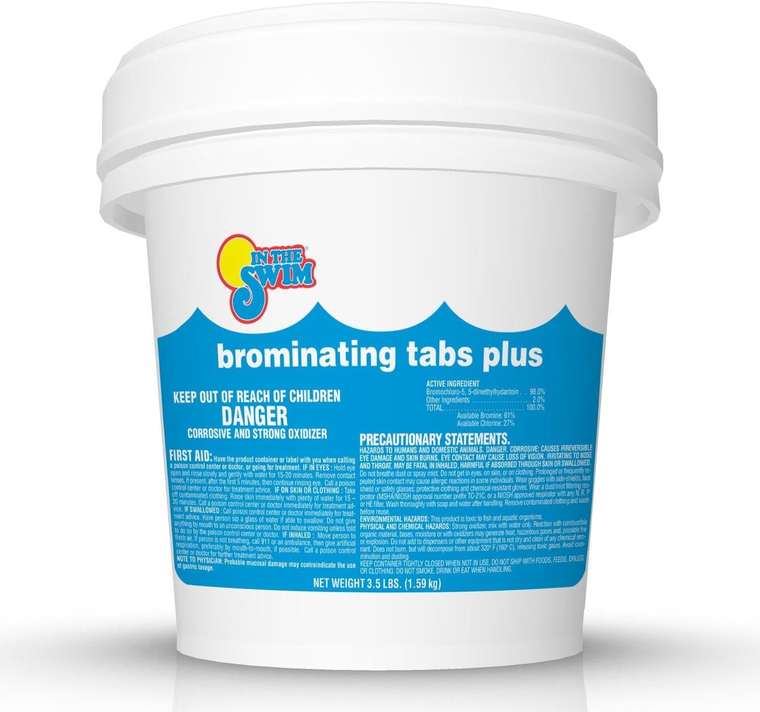In The Swim 1 Inch Bromine Plus Tablets for Spas and Pools