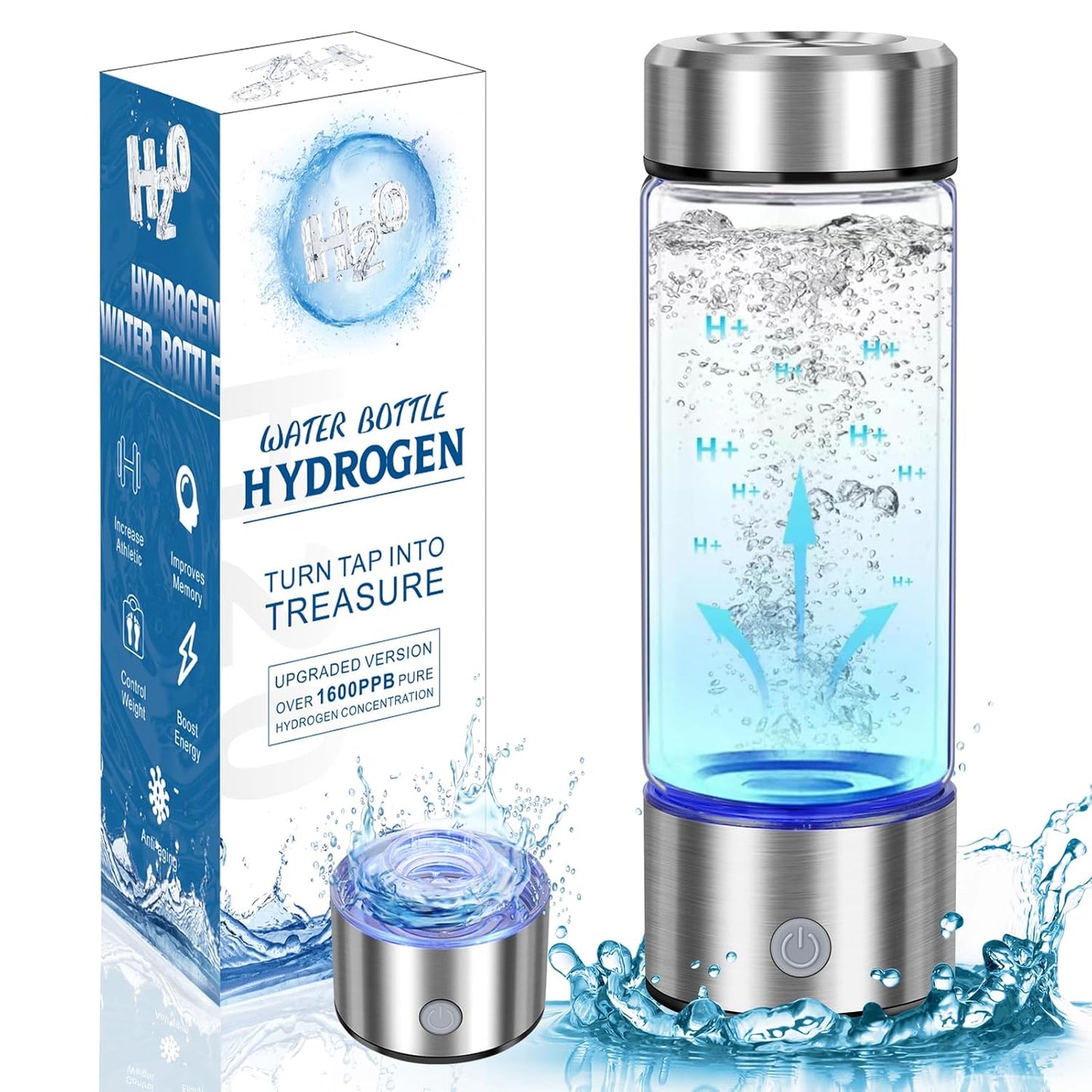 Hydrogen Water Bottle by LAYJU: Advanced Hydration Solution