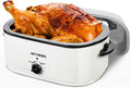 26QT Electric Roaster Oven with Viewing Self-basting Lid - Versatile
