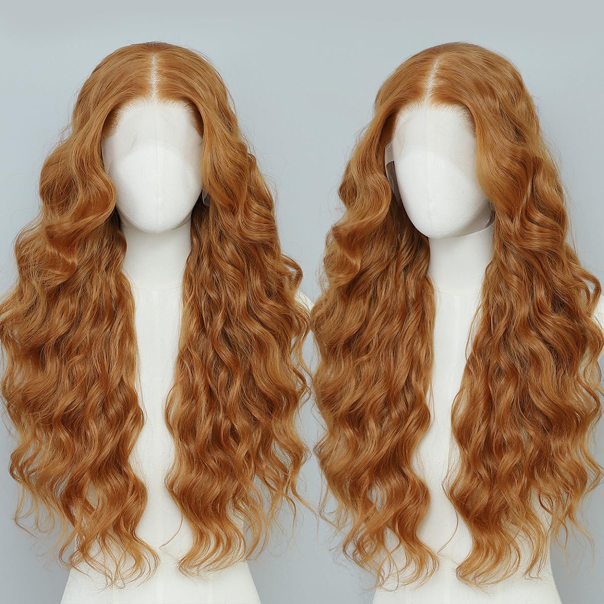 13x4 Synthetic Lace Front Wigs for Black Women - 26 Inch Wavy Style