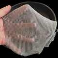 Cast Iron Cleaner Chainmail Scrubber - XXL 24in x 24in Upgraded 316L