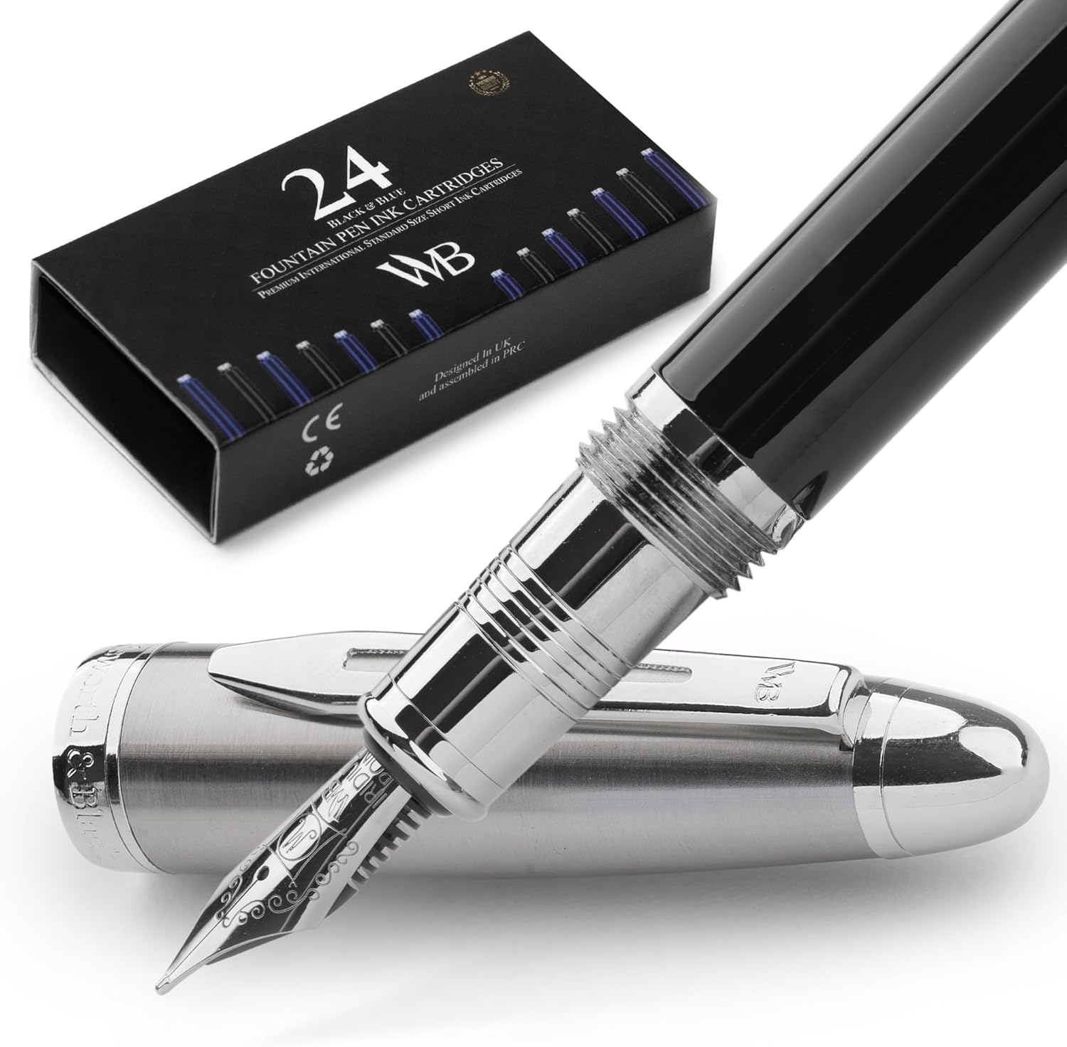 Majesti Fountain Pen Set - Elegant Calligraphy Writing Tool