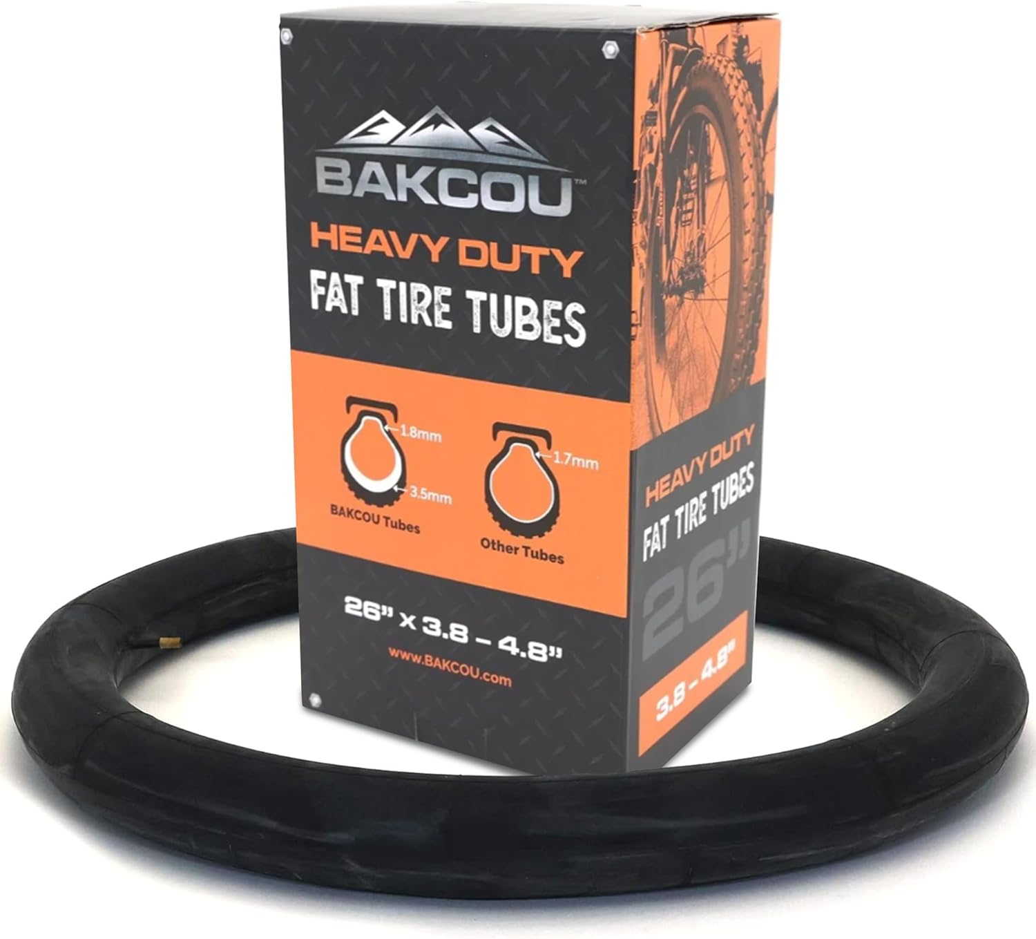 Heavy Duty Fat Tire Tube for Electric and Mountain Bikes