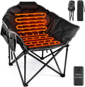 Heated Camping Chair with Power Bank - Oversized Heated Foldable Chair