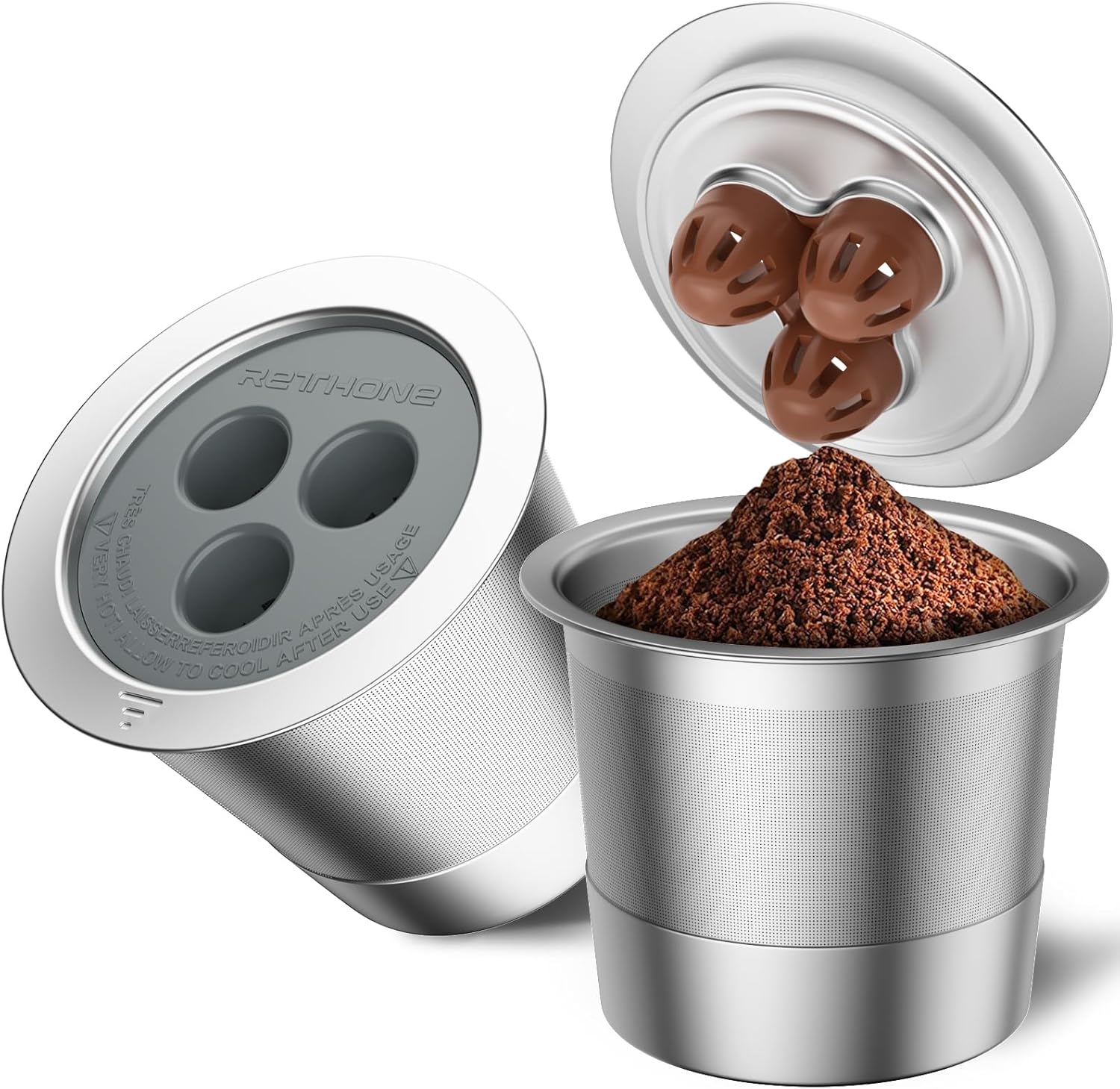 Stainless Steel Reusable K Cups for Ninja Coffee Maker