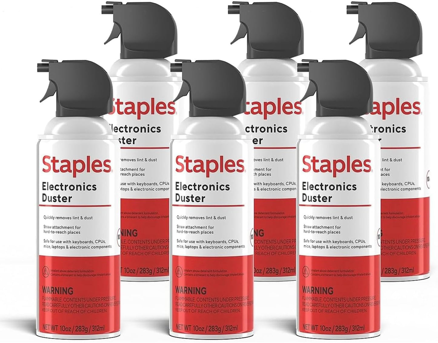 Staples Electronics Air Dusters for Safe and Effective Cleaning