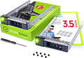 WORKDONE 2-Pack 3.5 in Drive Caddy Compatible for PowerEdge - Bright