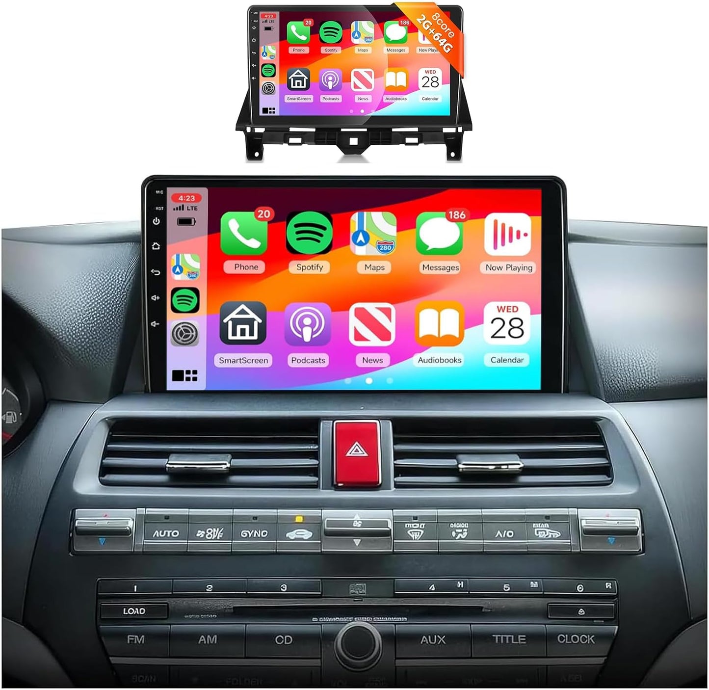 2G+64G Car Radio for Honda Accord 8th with 9 inch Touch Screen