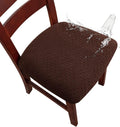 Genina Waterproof Chair Seat Covers for Dining Room Protection