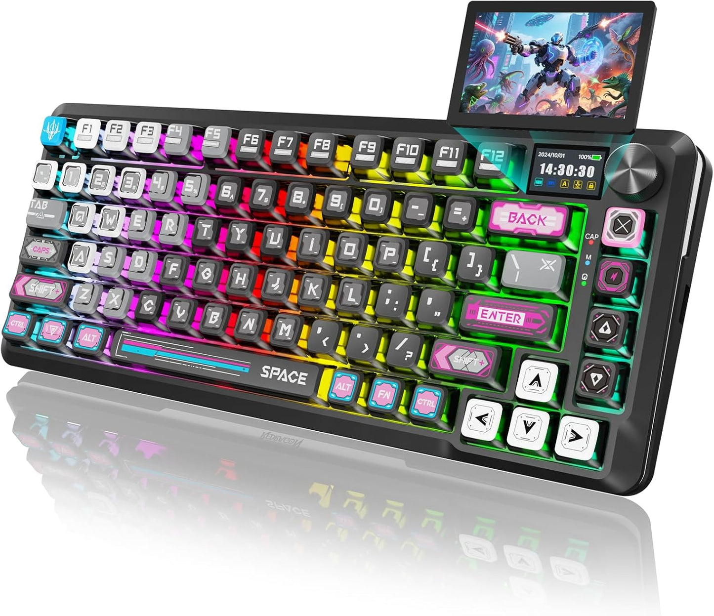 Redragon Wireless Mechanical Gaming Keyboard with RGB Backlit