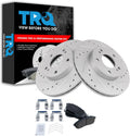 Front Ceramic Brake Pad & Rotor Kit for 1996-1999 Infiniti I30