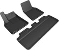 3D MAXpider Custom Fit Kagu Floor Mat Black for Tesla Model Y