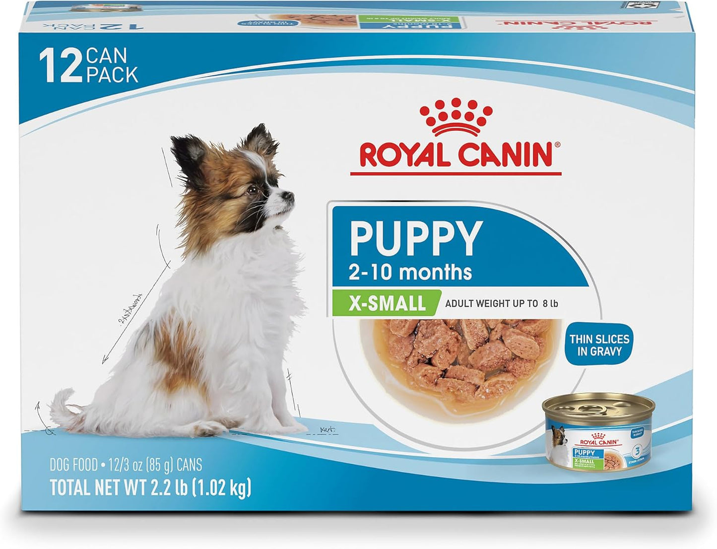 Royal Canin X-Small Puppy Thin Slices in Gravy Dog Food Review