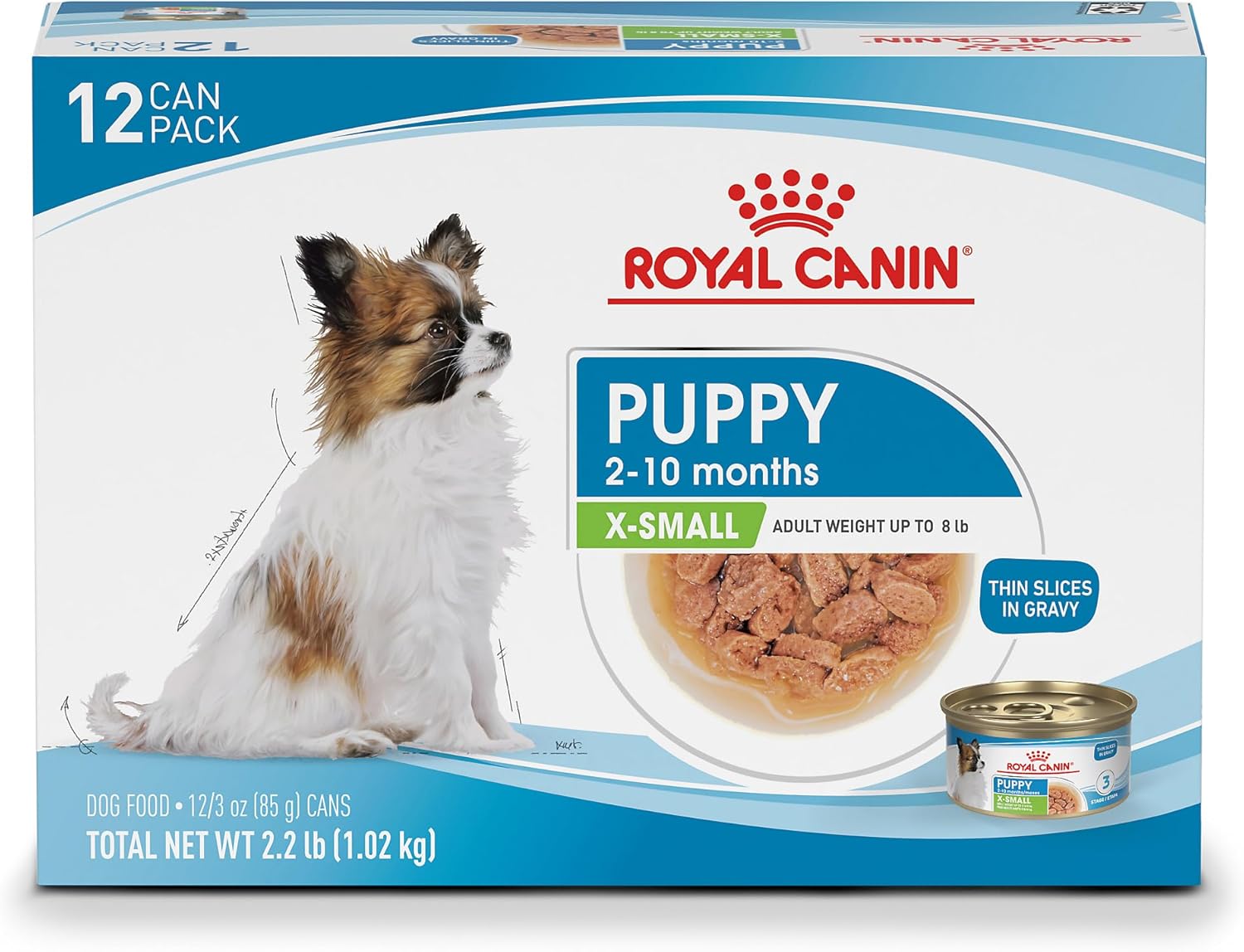 Royal Canin X-Small Puppy Thin Slices in Gravy Dog Food Review
