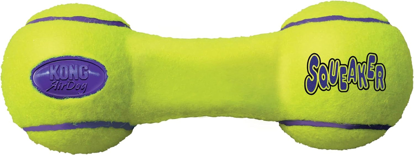 KONG Large Squeaker Dumbell: Durable Air Dog Toy