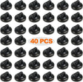 Magnet Zip Tie Mount Clips Magnetic Cable Holders - Strong 40pcs