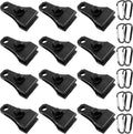 CLIO Heavy Duty Tarp Clips - 24 Pack Fasteners