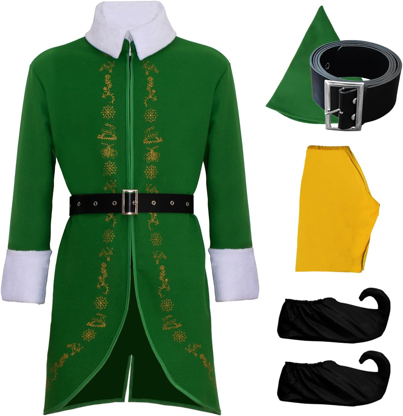 Buddy the Elf Costume for Adult Men - Perfect for Christmas Fun