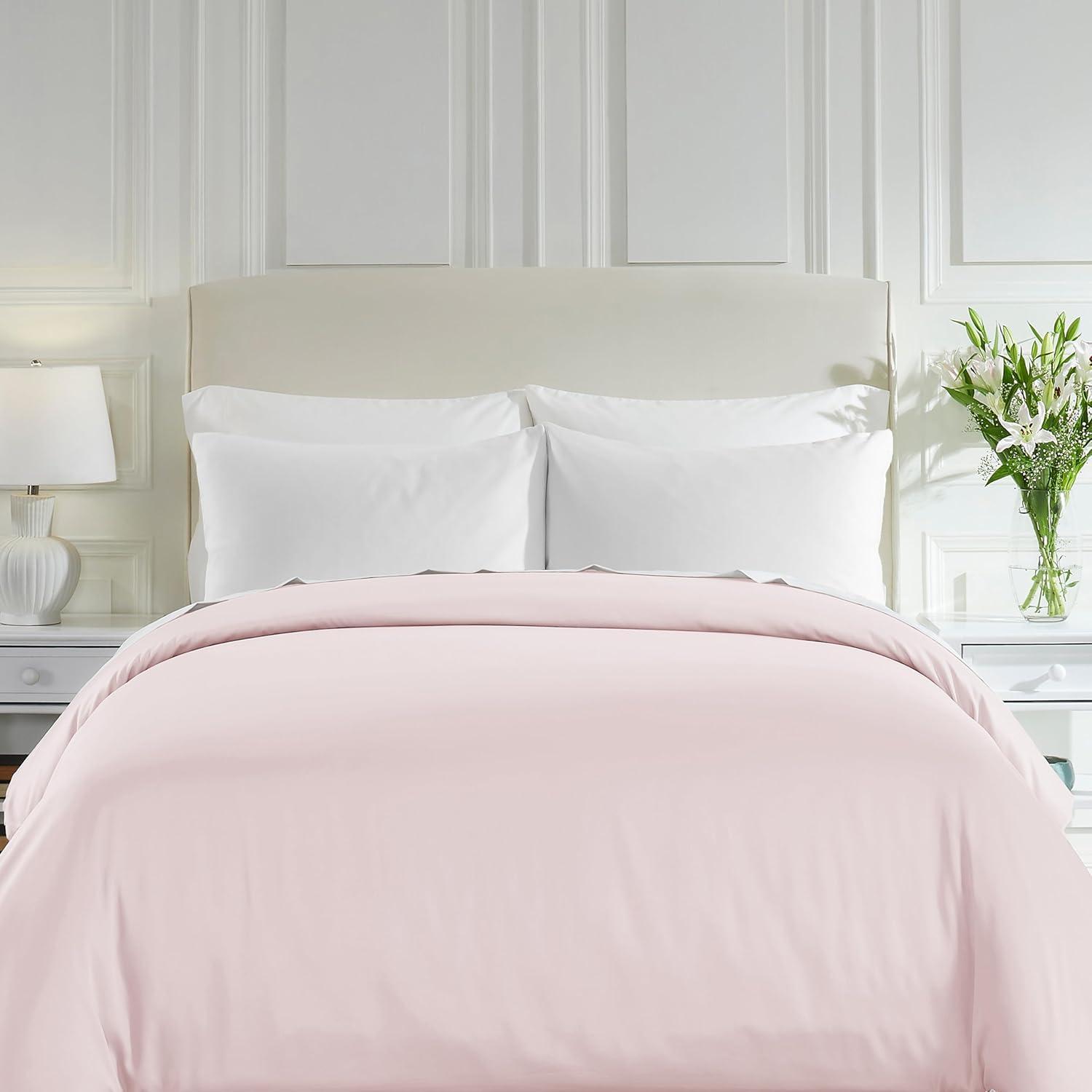 Luxury King Duvet Cover Only - Premium 400 Thread Count Cotton