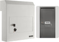 Durabox Through-The-Door Drop Box for Secure Mail and Cash