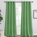 NICETOWN Forest Green Blackout Curtains 96 in - Thermal Insulated