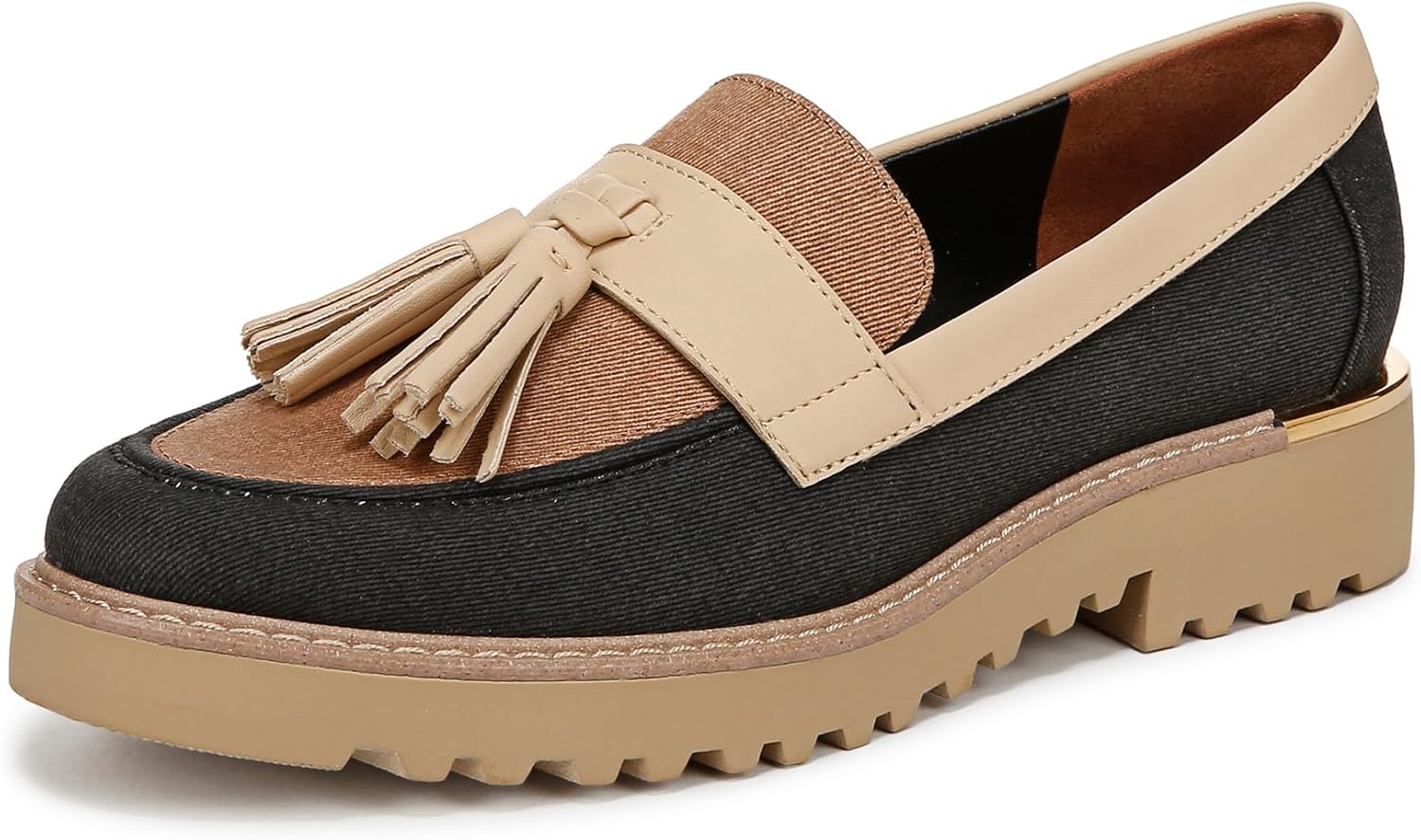 Franco Sarto Womens Carolynn Lug Sole Loafer for Everyday Style