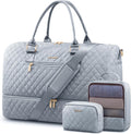 Travel Duffle Bag for Women Weekender - 3 Pc Carry On Set