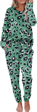 Ekouaer Pajamas Women's Long Sleeve PJ Set - Soft (Style 154N)