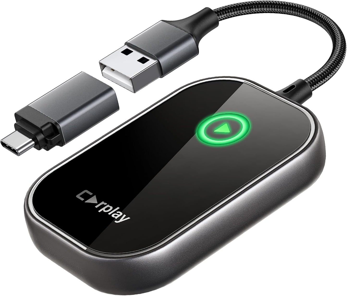 2024 Upgrade Wireless CarPlay Dongle - Zero Latency Plug & Play